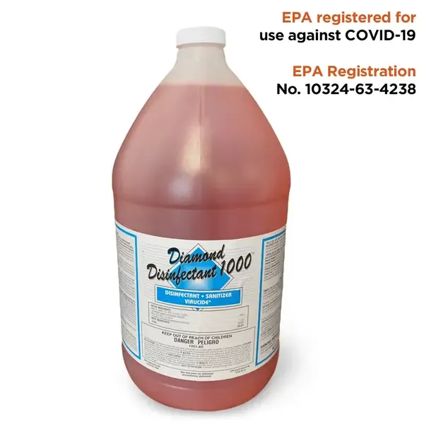 Diamond 1-Gallon Cleaning Disinfectant - Concentrate, EA, DD1000-X (Discontinued)