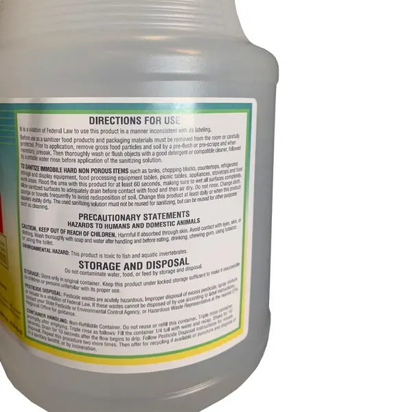 Diamond 1-Gallon RTU Sanitizer For Institutional And Industrial Use, 4/CS, RTUSAN128