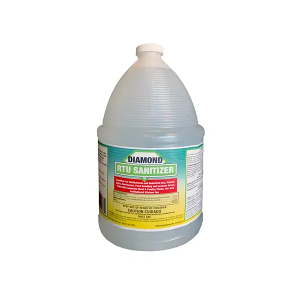 Diamond 1-Gallon RTU Sanitizer For Institutional And Industrial Use, EA, RTUSAN128-X