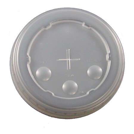 Dopaco 16L, Translucent Lids for 12/16/22 Oz Paper Coated Cold Cups, 1200/Cs (Discontinued)