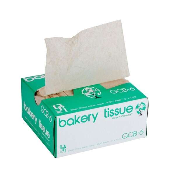 Durable Inc GC6BIO-X, 6x10.75-Inch Kraft Interfolded Dry Wax Deli Paper, 1000/PK