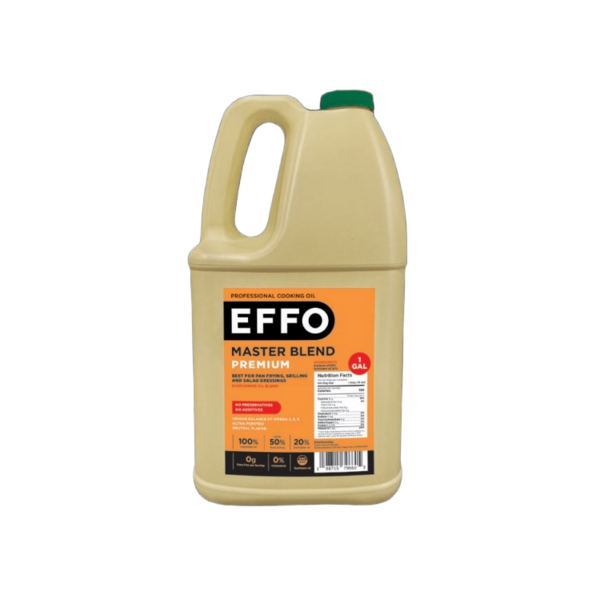 EFFO EMB1, 1 Gal Premium Blend Soybean/Sunflower Oil, 6/CS