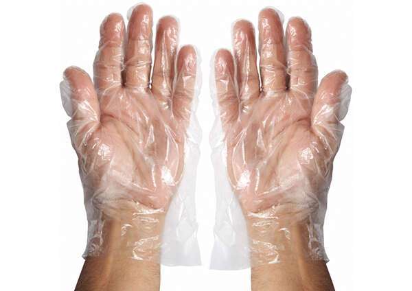 Emerald Medium Disposable Polyethylene Gloves, Bagged, 100/PK