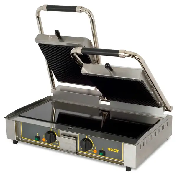 Equipex MAJESTIC-VC, 25-Inch Wide Vitroceramic Panini Grill