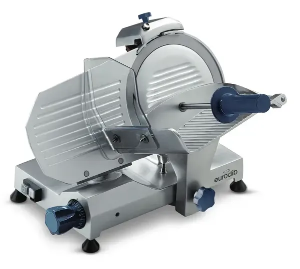 Eurodib MIRRA220, 9-inch Blade Anodized Aluminum Electric Slicer, ETL
