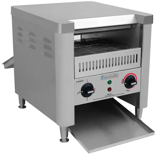 Eurodib SFE02710, Stainless Steel Conveyor Toaster, 240V, 2600W, ETL
