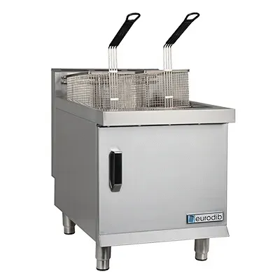 Eurodib T-CF30, 4 Burners Gas Fryer, 53 000 BTU