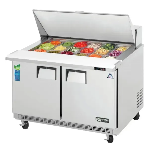 Everest Refrigeration EPBR2, Mega Top Refrigerated Sandwich/Salad Unit