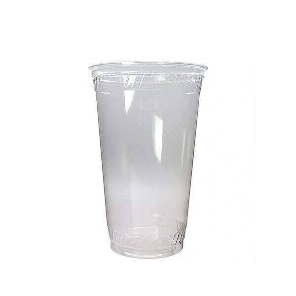 Fabri-Kal GC24, 24-Ounce Greenware Clear PLA Cold Cup, 600/CS, BPI. Lids Sold Separately.