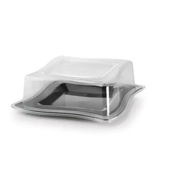 Fineline Settings 108-L, 8-inch Wavetrends PET Dome Lid for 8-inch Salad Plate, 120/CS (Discontinued)
