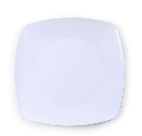 Fineline Settings 1506-WH-X, 5.5-Inch Renaissance White Plastic Salad Plates, 10/CS (Discontinued)