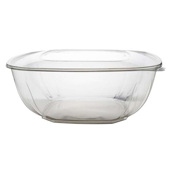 Fineline Settings 15320V2L.FL, 14-inch Super Bowl Plus Extra Large Flat Lid for 320 Oz PET Bowl, 50/CS
