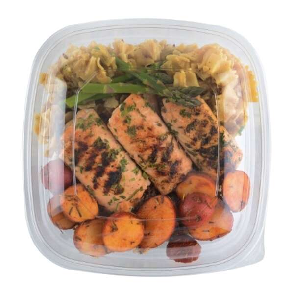 Fineline Settings 15816L-L, 10.75-inch Super Bowl Plus Extra Large Dome Lid for Extra Large PET Bowl, 50/CS