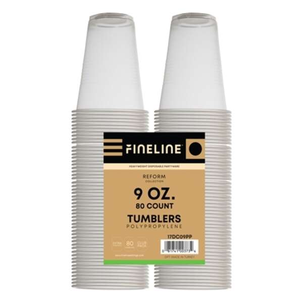 Fineline Settings 17DC09PP, 9 Oz ReForm Polypropylene Drinking Cup, 960/CS