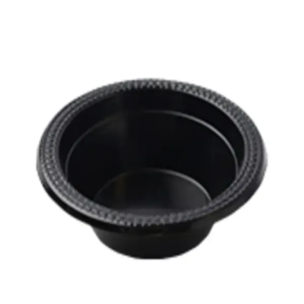 Fineline Settings 17RB12PP.BK, 12 Oz ReForm Polypropylene Black Takeout Bowl, 800/CS