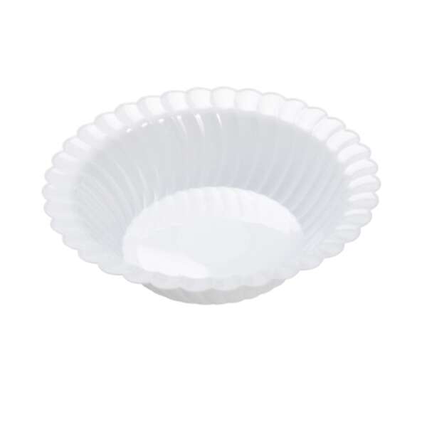 Fineline Settings 212-WH, 12 Oz Flairware Polystyrene White Bowl, 180/CS
