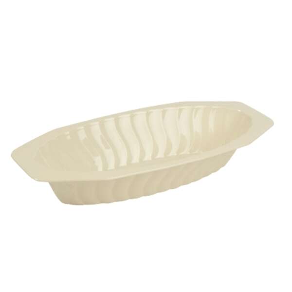 Fineline Settings 215-BO, 15 Oz Flairware Polystyrene Bone Serving Boat, 300/CS (Discontinued)