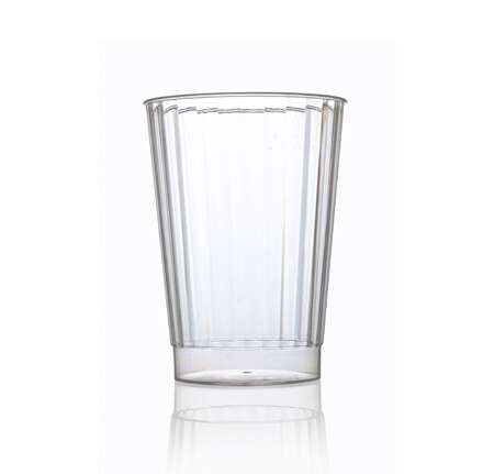 Fineline Settings 2410-CL, 10 Oz. Renaissance Clear Plastic Tumblers, 240/CS