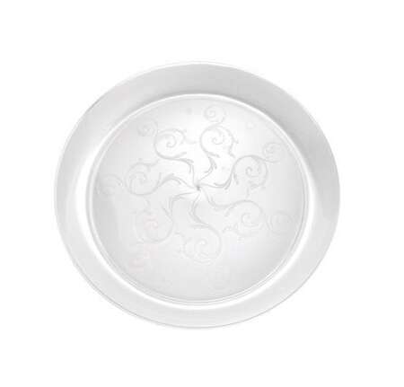 Fineline Settings 307, 7-Inch Savvi Serve Clear Plastic Plates, 240/CS