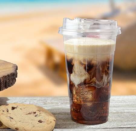 Fineline Settings 3198SL, 98 mm PETE Strawless Sip Lid for 12-24 Oz Cold Cups, 1000/CS