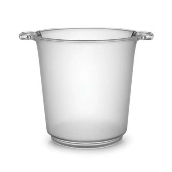 Fineline Settings 3403-X, 1 Gallon Platter Pleasers Clear Plastic Ice Bucket (Discontinued)