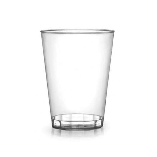 Fineline Settings 410-CL, 10 Oz. Savvi Serve Clear Plastic Tumblers, 500/CS