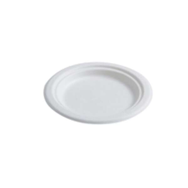 Fineline Settings 42RP06, 6-inch Conserveware Bagasse Round Plate, 1000/CS (Discontinued)