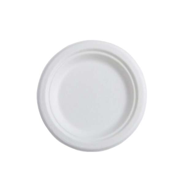Fineline Settings 42RP07, 7-inch Conserveware Bagasse Round Plate, 1000/CS (Discontinued)