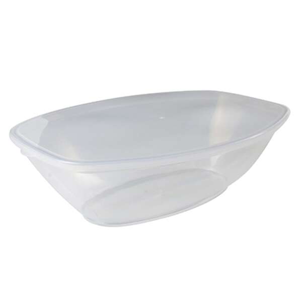 Fineline Settings 454.L, Platter Pleasers PP Lid for 64 Oz Oval Luau Bowl, 50/CS