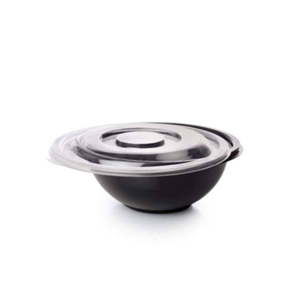 Fineline Settings 5016-L, Super Bowl PET Dome Lid for 12 & 16 Oz Salad Bowl, 200/CS