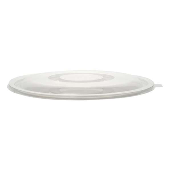 Fineline Settings 5032-FL, Super Bowl PET Flat Lid for 32 Oz Salad Bowl, 100/CS