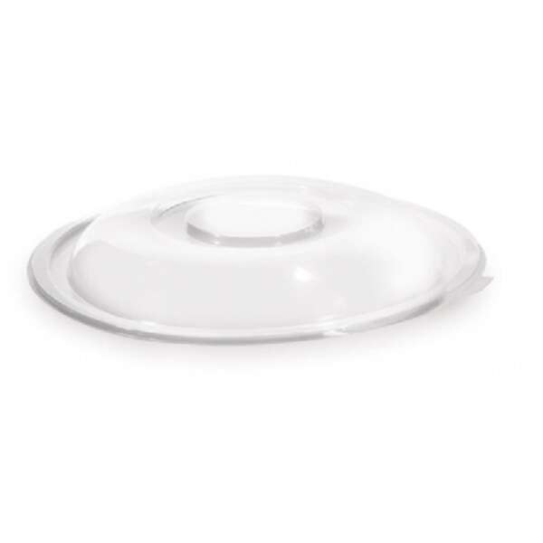 Fineline Settings 5032-L, Super Bowl PET Dome Lid for 32 Oz Salad Bowl, 100/CS