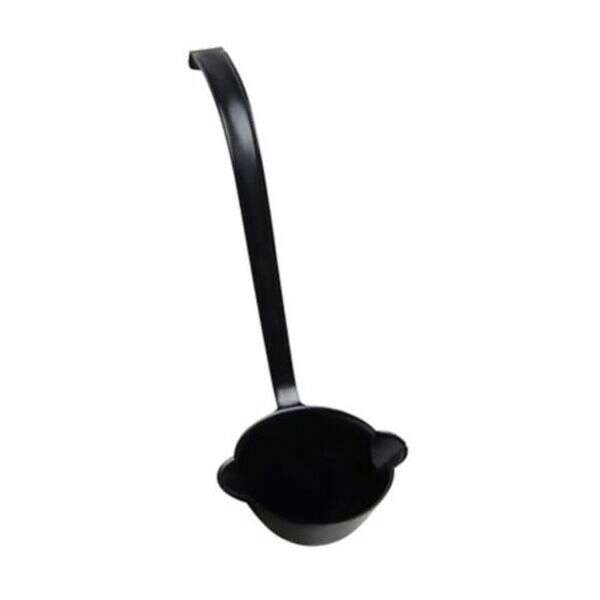 Fineline Settings 540.BK, 3.5 Oz 11-inch Platter Pleasers Large Black Ladle, 72/CS