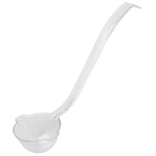 Fineline Settings 540.CL, 3.5 Oz 11-inch Platter Pleasers Large Clear Ladle, 72/CS (Discontinued)