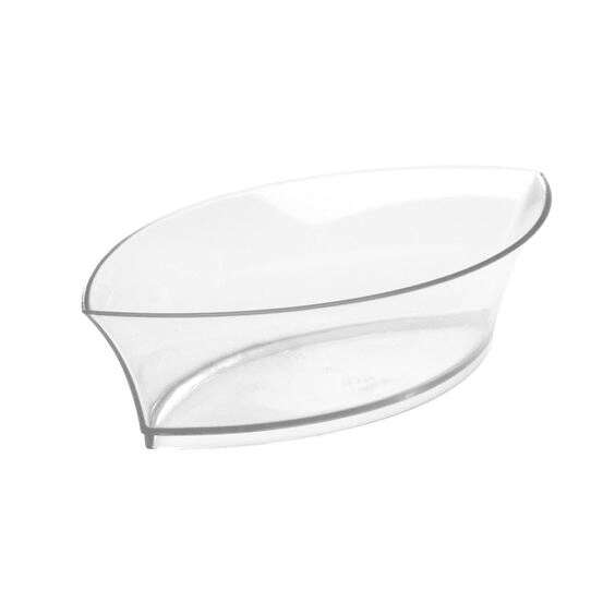 Fineline Settings 6207-CL-X, 4.5x2.3-Inch Clear Plastic Tiny Treasures, 10-Piece Pack (Discontinued)