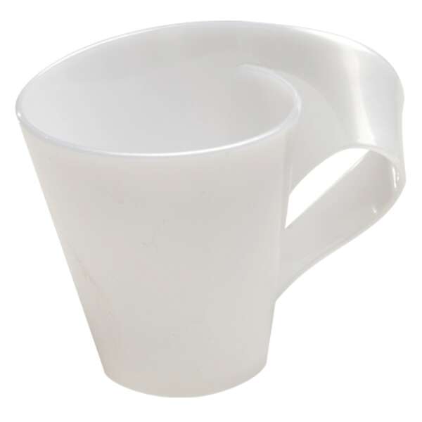 Fineline Settings 6400-WH, 2.7 Oz Tiny Temptations White Tiny Coffee Mug, 64/CS (Discontinued)