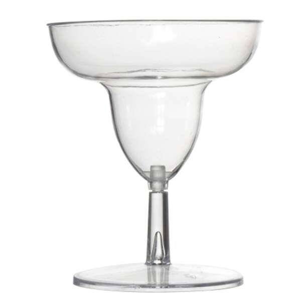 Fineline Settings 6402-CL, 2 Oz Tiny Temptations Clear Tiny Margarita Glass, 2-Piece Set, 120/CS