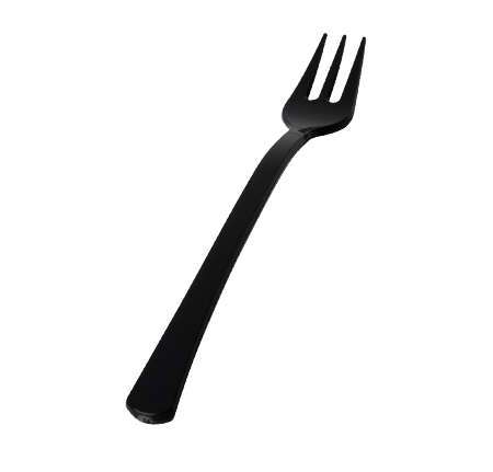 Fineline Settings 6500-BK-X 4-Inch Black Plastic Tiny Tines/Forks, 48/PK