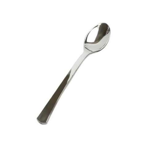 Fineline Settings 6501-SV, 4-Inch Silver Plastic Tiny Tasters, 960/CS