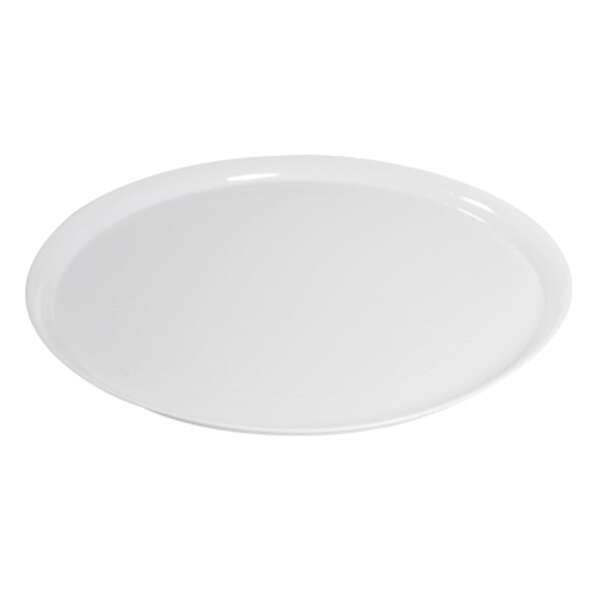 Fineline Settings 7401-WH, 14-inch Platter Pleasers White Supreme Round Tray, 25/CS