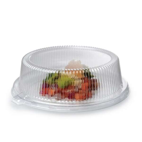 Fineline Settings 9209-L, 9-inch Platter Pleasers PET Dome Lid, 120/CS
