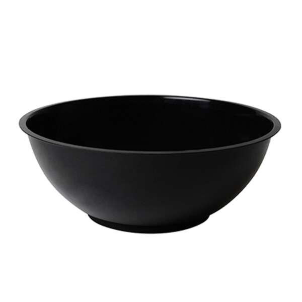 Fineline Settings B14256.BK, 256 Oz 14-inch Platter Pleasers Smooth Black Hi-Profile Bowl, 12/CS (Discontinued)