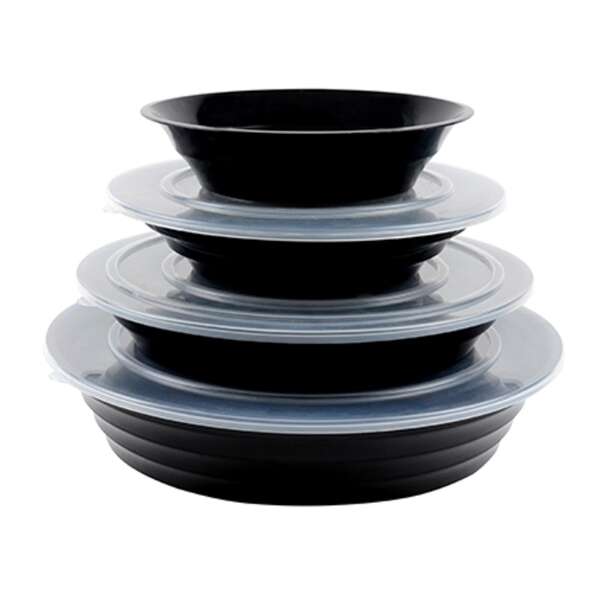 Fineline Settings C1200C.L, 12-inch ReForm Polypropylene Round Flat Lid, 50/CS