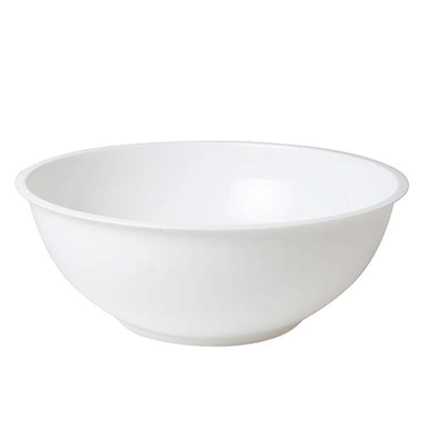 Fineline Settings HPB14256PP.WH, 256 Oz 14-inch ReForm Polypropylene White High Pro Bowl, 25/CS