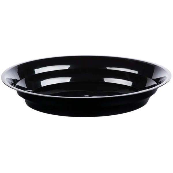 Fineline Settings LPB14128PP.BK, 128 Oz 14-inch ReForm Polypropylene Black Low Profile Bowl, 25/CS