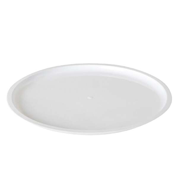 Fineline Settings P18000.WH, 18-inch Platter Pleasers White Heavy Duty Round Platter, 25/CS (Discontinued)