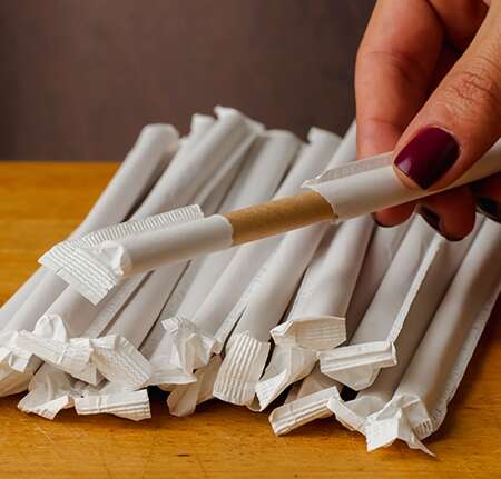 Fineline Settings PSWK-X 7.75-Inch Paper Wrapped Kraft Jumbo Straws, 400/PK (Discontinued)