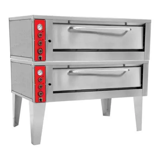 Galaxy Group Pegasus FS55E-2, Double Deck Electric Firestone Series Pizza Oven - 18 KW