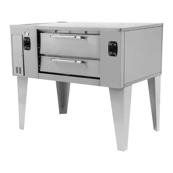 Galaxy Group Pegasus FS78G-1, Gas Single Deck Firestone Series Pizza Oven - 125,000 BTU