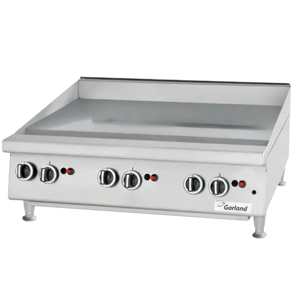 Garland USRange GTGG60-G60M, Countertop 60 inch Manual Control Gas Griddle